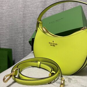 Kate Spade Neon Yellow Crossbody Bag